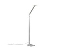 Lucande LED Floor Lamp Resi dimmable (Modern) in Silver Made of Aluminium for e.g. Office & Workroom (1 Light Source,) from Standard