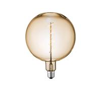 Lucande LED globe bulb, E27 4W, Ø 18 cm, 2700K, amber