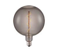 Lucande LED Globe E27, Ø 18cm, 4W, 1800K, smoked