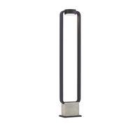 Lucande LED Outdoor Lights Belna (Modern) in Black Made of Aluminium (1 Light Source,) from Garden, Path Bollard lamp Pillar