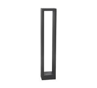 Lucande LED Outdoor Lights Jupp (Modern) in Black Made of Aluminium (1 Light Source,) from Garden, Path Bollard lamp Pillar
