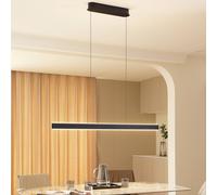 Lucande Ceiling Light Philine dimmable (Modern) in Black for e.g. Living Room & Dining (1 Light Source,) from Pendant Lighting, lamp Hanging Ceiling