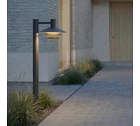 Lucande Montaro LED path light, 100 cm, anthracite