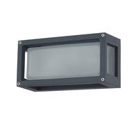 Lucande Outdoor Wall Light Aurelien dimmable (Modern) in Black Made of Aluminium (1 Light Source, E27) from wall lamp for Exterior/Interior Walls House Terrace und Balcony