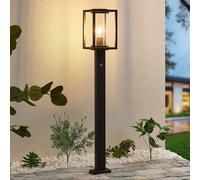 Lucande path light Ferda, 100 cm, sensor, anthracite, IP44