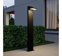 Lucande Silvan LED path light, anthracite, 100 cm, sensor