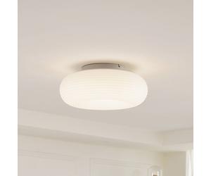 Lucande Smart LED ceiling light Bolti, white, RGBW, CCT, Tuya