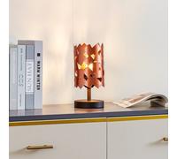 Lucande table lamp Aeloria, copper, iron, Ø 12 cm, E27