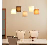 Lucande Thamila hanging light, multicolour, alu.