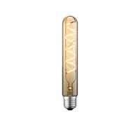 Lucande tube LED bulb, E27 4W, Ø 3 cm, amber, 2700K