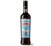 Lucano Amaro Zero° Non-Alcoholic Herbal Aperitif 70cl, 0% ABV - Alcohol-Free Amaro Liqueur - Premium Zero-Proof Digestif & Cocktail Base