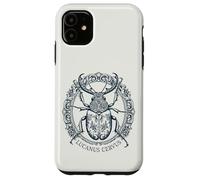 Lucanus Cervus Stag Beetle Tartaria Ornament Case for iPhone 11