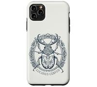 Lucanus Cervus Stag Beetle Tartaria Ornament Case for iPhone 11 Pro Max