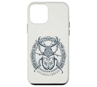 Lucanus Cervus Stag Beetle Tartaria Ornament Case for iPhone 12 mini
