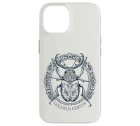 Lucanus Cervus Stag Beetle Tartaria Ornament Case for iPhone 14
