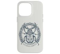 Lucanus Cervus Stag Beetle Tartaria Ornament Case for iPhone 14 Pro Max