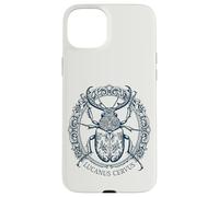 Lucanus Cervus Stag Beetle Tartaria Ornament Case for iPhone 15 Plus