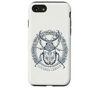 Lucanus Cervus Stag Beetle Tartaria Ornament Case for iPhone SE (2020) / 7/8
