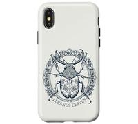 Lucanus Cervus Stag Beetle Tartaria Ornament Case for iPhone X/XS