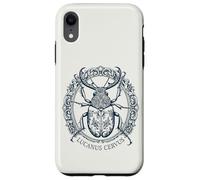 Lucanus Cervus Stag Beetle Tartaria Ornament Case for iPhone XR