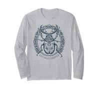 Lucanus Cervus Stag Beetle Tartaria Ornament Long Sleeve T-Shirt
