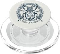 Lucanus Cervus Stag Beetle Tartaria Ornament PopSockets PopGrip for MagSafe