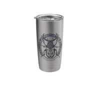 Lucanus Cervus Stag Beetle Tartaria Ornament Stainless Steel Insulated Tumbler