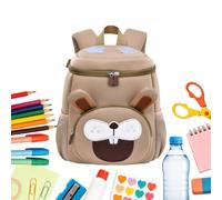 Lucaqina Kids Backpack Cartoon 2 Compartments Waterproof Bag Large Capacity