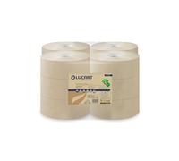 Lucart EcoNatural 150 Mini Jumbo Toilet Roll (Pack of 12) 812152P