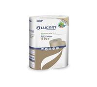 Lucart EcoNatural 6.3 Toilet Rolls x6 Rolls Per Pack (Pack of 72)