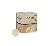 Lucart EcoNatural Conventional Toilet Rolls (8 Packs of 8 Rolls)