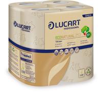 Lucart Econatural Conventional Toilet Rolls X8 Rolls Per Pack (Pack Of 8) 8118361D