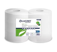 Lucart Standard Jumbo Toilet Rolls 2 Ply 300m 60mm Core PACK of 6/ 215PL