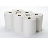 Lucart Stong211W 2 Ply Continuous Roll Towel 39mm Core White 200M Length Per Roll 6 Rolls
