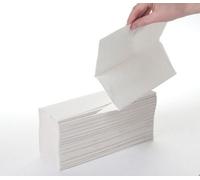 Lucart Strong230Z 2 Ply Z-Fold Towel White 20 Packs X 150 (3000) Sheets Per Box