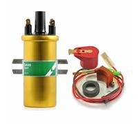Lucas 45D & 59D Distributor Electronic Ignition Kit & Lucas Gold Sports Coil for Negative Earth Vehicles