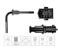 Lucas Exhaust Gas Temp Sensor Oval 1245 mm Compatible With Saab 9-3 2004-2015 LGS6078 LXT092 27034