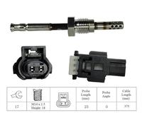 Lucas Exhaust Gas Temp Sensor Oval 505 mm Compatible With Jeep Compass 2010-2024 LGS6003 LXT204 27201