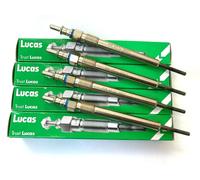 LUCAS GLOW PLUGS FOR MERCEDES BENZ C CLASS C200 C220 E200 E220 LP155 X4