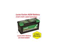 Lucas LF017 12V 95AH 850 CCA AGM VRLA Battery YBX9019 Yuasa AGM Start Stop