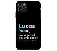 Lucas Like A Normal Guy Only Cooler Legend King First Name Case for iPhone 11 Pro Max