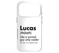 Lucas Like A Normal Guy Only Cooler Legend King First Name Case for iPhone 17 Pro