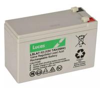 Lucas Lsla7-12 7Ah 12V Sealed Lead Acid Battery