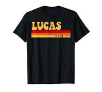 LUCAS Name Personalized Idea Men Retro Vintage LUCAS T-Shirt