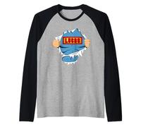 Lucas Name Superhero Gift for Boys Named Lucas Raglan Baseball Tee