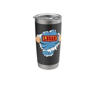 Lucas Name Superhero Gift for Boys Named Lucas Stainless Steel Insulated Tumbler