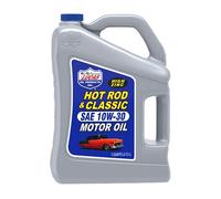 Lucas Oil 10679 Hot Rod & Classic Motor Oil SAE 10W-30-4.73L, Gray, 5 Quart Jug