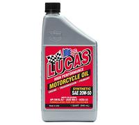 Lucas Oil 40702 Synthetic SAE 20W-50 Motorcycle Oil-946ml