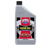 Lucas Oil 10791 Synthetic SAE 75W-140 V-Twin Gear Oil-946ml