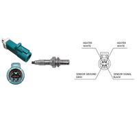 Lucas Oxygen Sensor 135 mm Direct Fit Compatible With Ford C-Max 2012-2015 LEB528 LLB113 64161 5020164